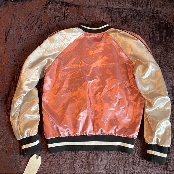 Jolt satin embroidered jacket sz S - Picture 3 of 3